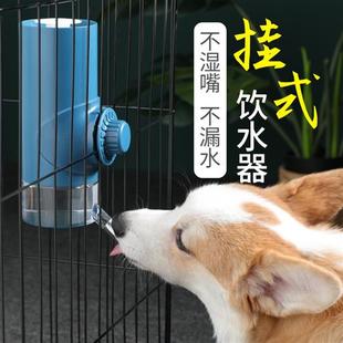2023新款 狗喝水器挂笼宠物水杯销 宠物i饮水器滚珠式 喂水器悬挂式