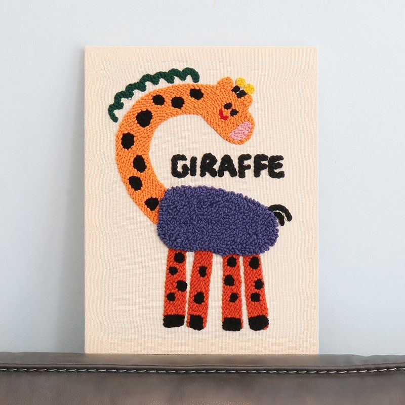 戳戳绣客厅装饰画毛线戳戳乐卧室挂画刺绣DIY材料包居家手工礼物,居家布艺,戳戳绣,淘宝优惠券,粉丝福利购,淘宝优惠卷