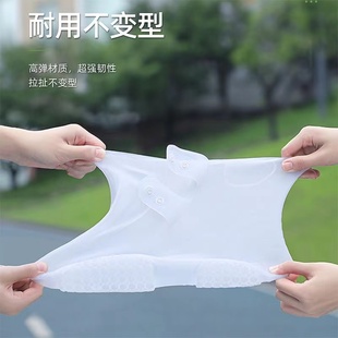 雨鞋 雨天防水鞋 新款 男女款 套 套防滑加厚耐磨雨靴套鞋 儿童硅胶雨鞋