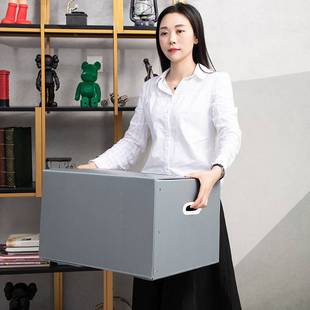 防水塑料搬家箱子可纸理瓦楞板储物收纳箱中空Q板周转箱整叠箱折