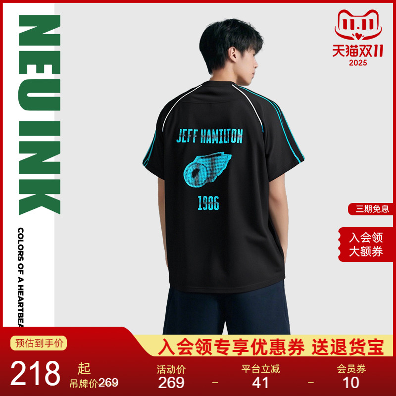 NEUINK复古美式T恤情侣短袖