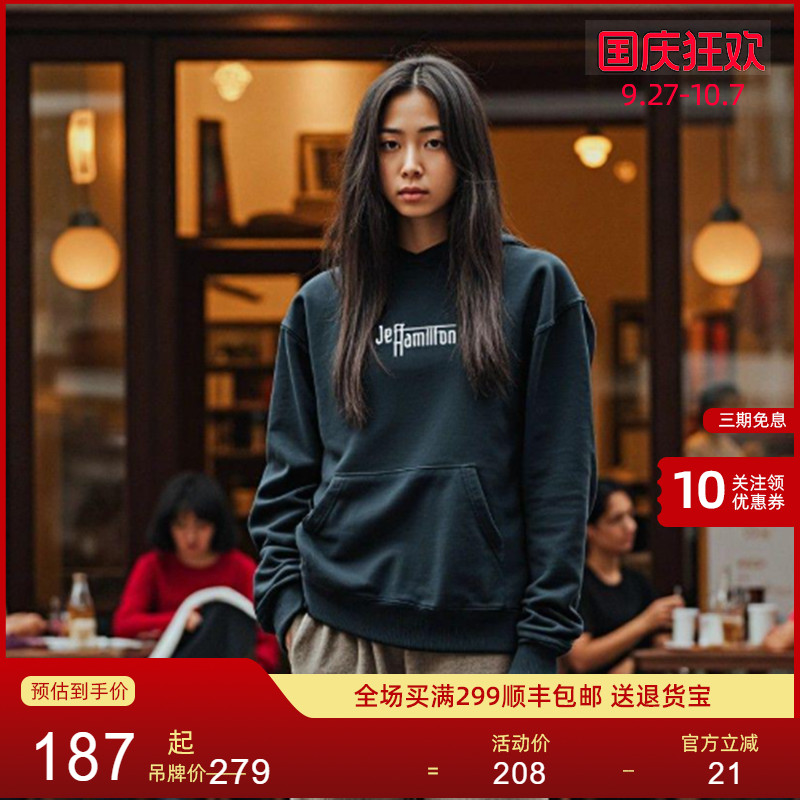 情侣复古卫衣美式男女秋冬款上衣