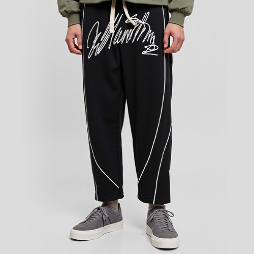 NEUINK美式运动裤情侣直筒长裤