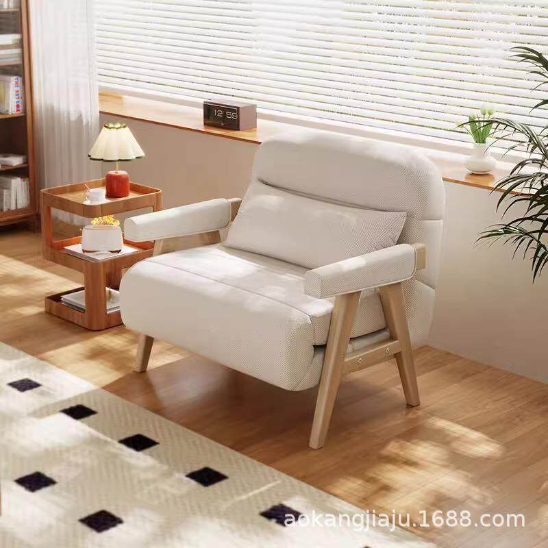 折叠沙发床两用2026新款单人小户型伸缩床客厅书房多功能午睡沙发