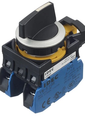 Idec三档旋钮CW4S自复位三位选择开关YW-E10R