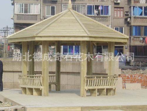 防腐木凉亭景观厂家设计安装