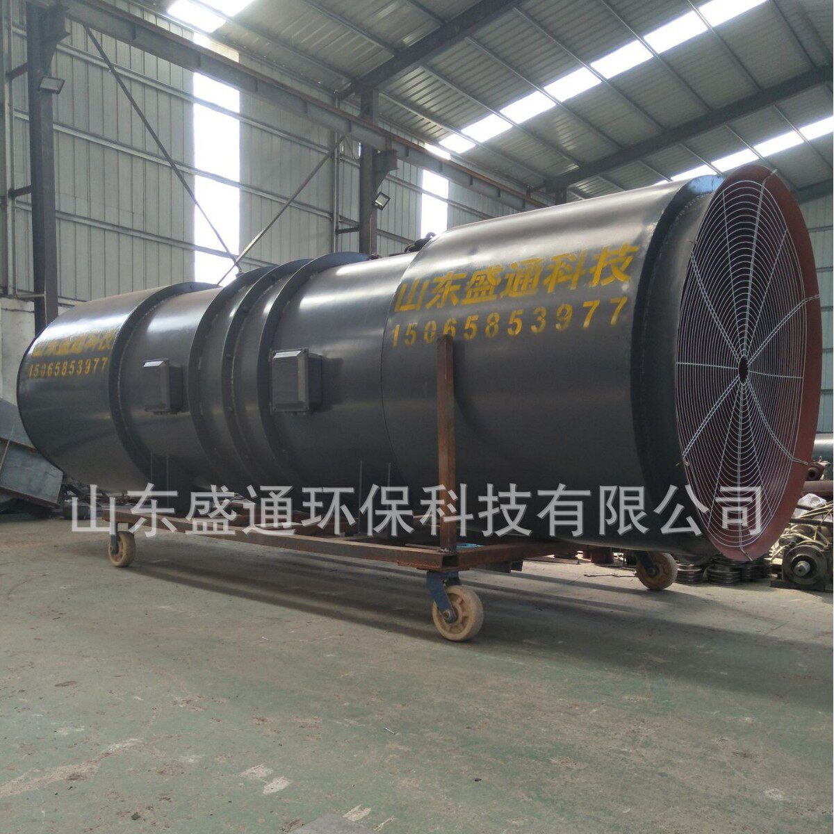 厂家供应 2*45kw隧道施工风机对旋高效率低耗能隧道开采风机