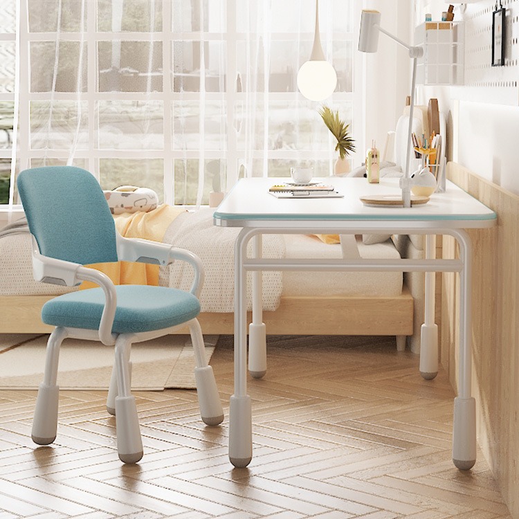儿童学习桌子可升降写字桌小学生家用儿童简易课桌卧室电脑桌书桌