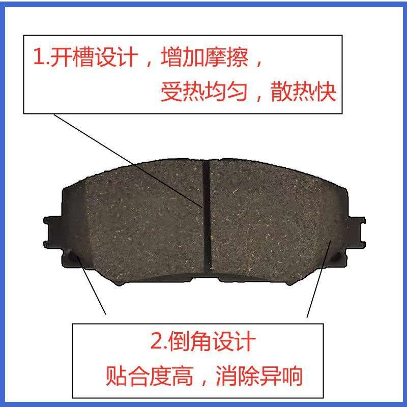长安悦翔V3刹车片1.3L/1.4L原厂汽车陶瓷前后轮刹车皮蹄