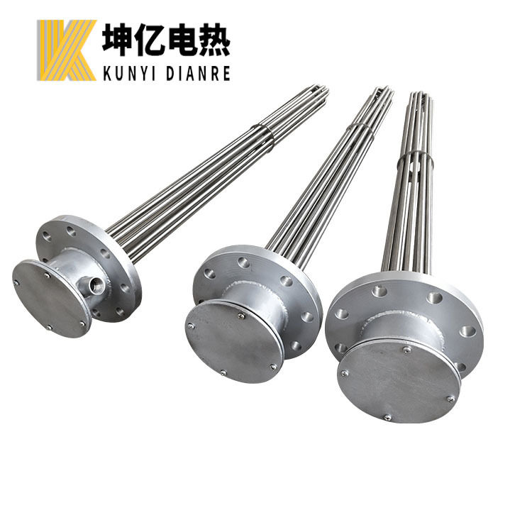 法兰式L型高功率电加热管