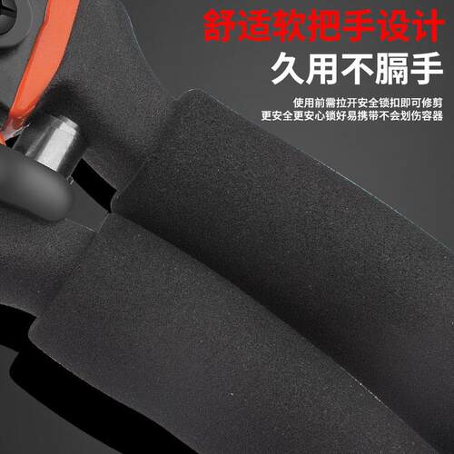 热销果树修枝剪园艺剪刀修枝剪家用粗枝修枝剪刀花剪摘枝剪子园林