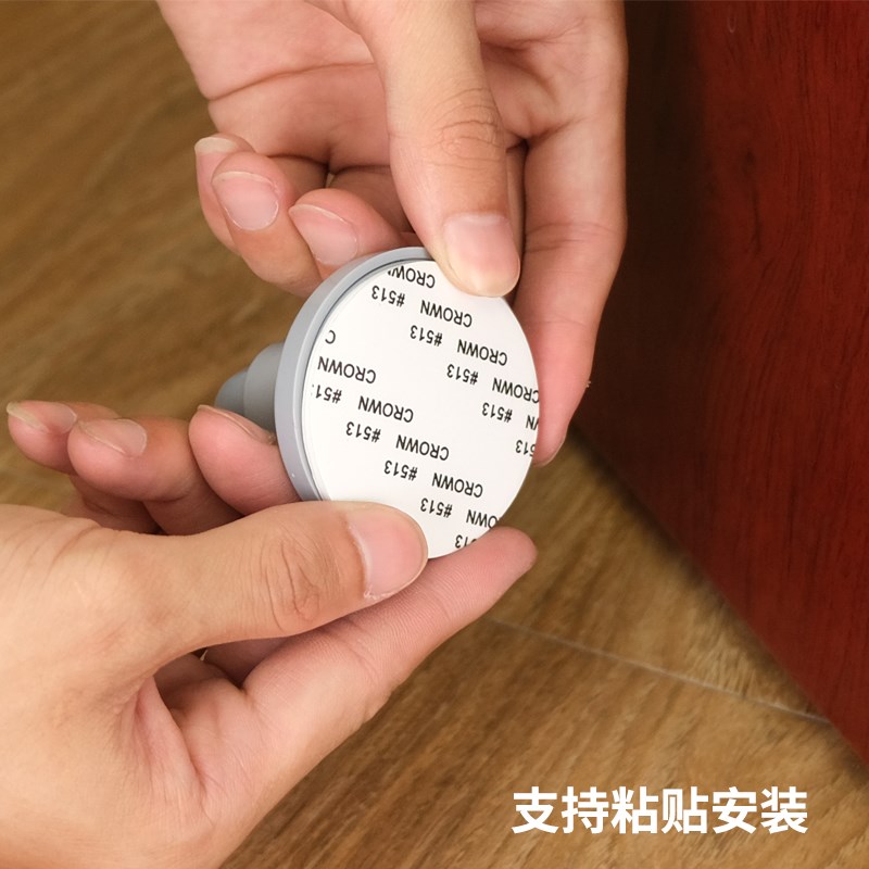 热销门档器硅胶门吸免打孔新款大门防撞神器门后家用顶门抵门门塞