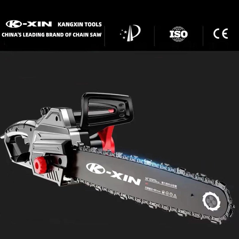 热销康新园林工具52cc2冲程油锯汽油锯大功率电锯伐木锯汽油链锯