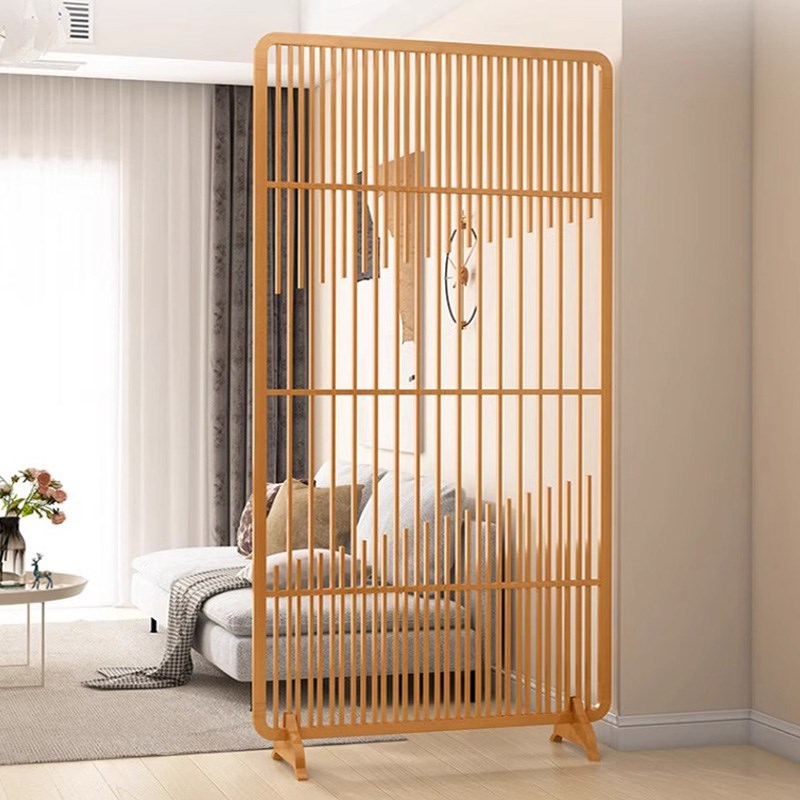 热销新中式屏风隔断墙折叠移动客厅卧室简易镂空遮挡背景墙办公室