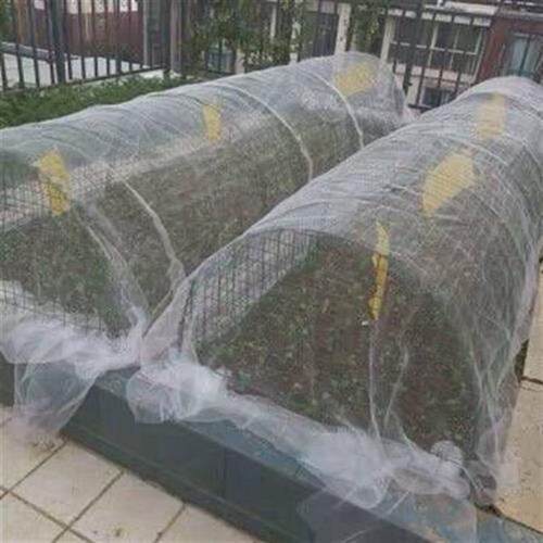 热销防虫网大棚果园防护网蔬r菜纱网窗防蚊虫害防柳絮棉围网白色