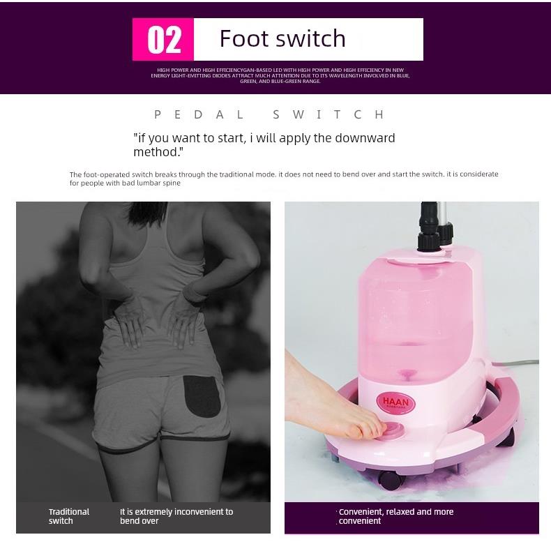 韩国韩京姬韩国市场同款蒸汽挂烫机家用商用服装店手持立式挂烫机