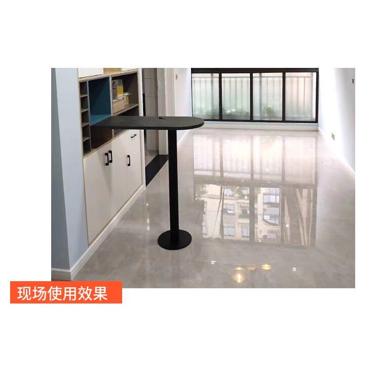 不锈钢桌腿金属加厚吧台腿橱柜柱柜脚桌脚电脑支撑脚钢脚支撑柱