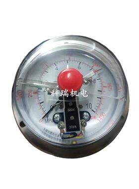 无锡糜氏电接点压力表YNXC-100ZT耐震磁助式轴向AC220V380V DC24V
