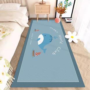 卧室床边毯儿童房卡通防摔可裁剪地垫客厅地毯免洗可擦防水脚踏垫