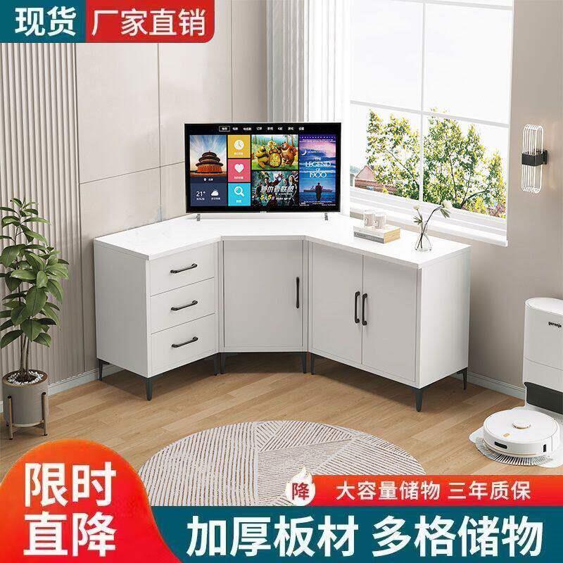 墙角转角电视柜储物柜靠墙角柜三角老式拐角组合柜客厅电视柜新款