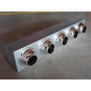 风机盘管射流出风口中央空调静压箱扩散器球形可调一对一远程送风