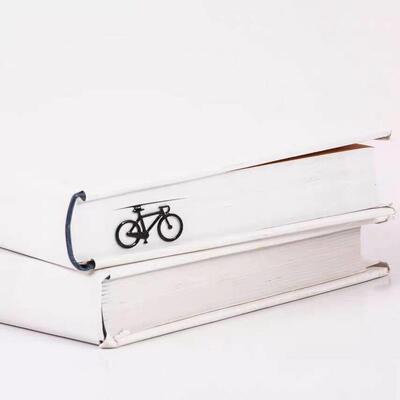 乌克兰Dmitriy高端精美自行车文学金属简单书签文化创意灵感创意