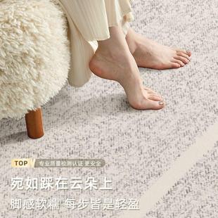 床边免洗可擦免打理轻奢高级感现代简约地垫 地毯客厅卧室2024新款