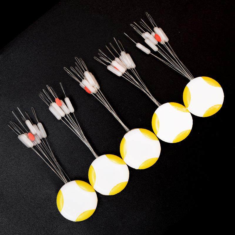 直销新款7+竞技太空豆透明7+1太空管防缠不伤线圆柱形硅胶渔具@鱼