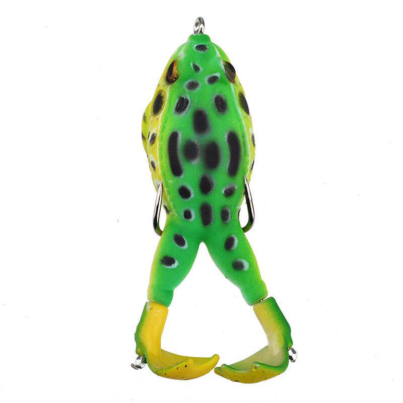 直销新款旋转螺旋桨双腿雷蛙路亚软饵9cm1.5克 仿生假饵鱼饵鲈鱼