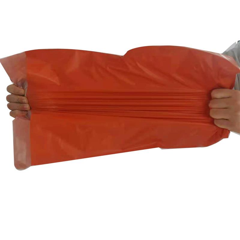 直销新款橘色快递包装袋子 彩色现货包裹邮寄袋 快件防水快递打包