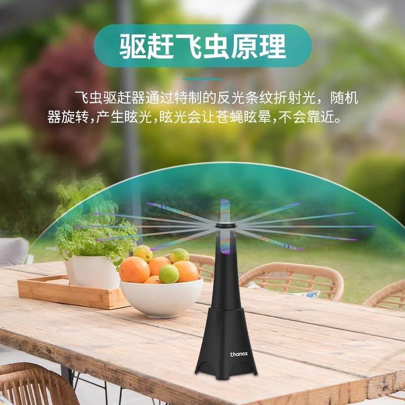 热销苍蝇驱赶神器商用饭店摆摊充电小风扇餐饮厨房卤肉电子驱蚊器
