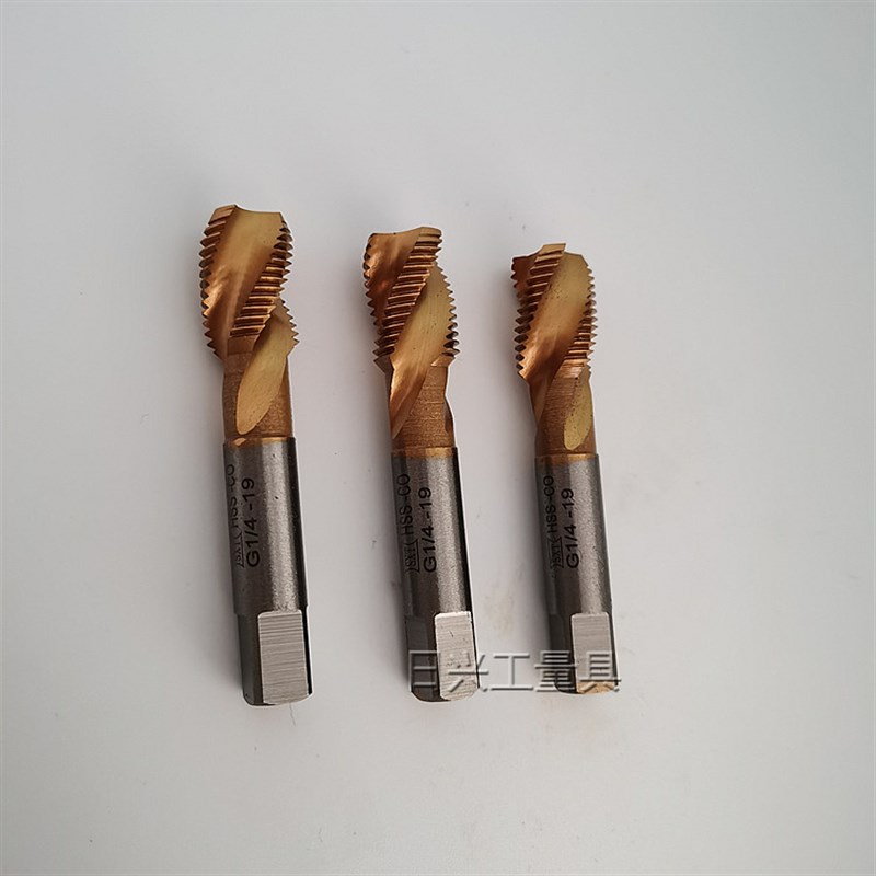 热销哈尔滨SXT 含钴螺旋管螺纹丝锥 G ZG NPT 1/8 1/4 3/8  1/2 3