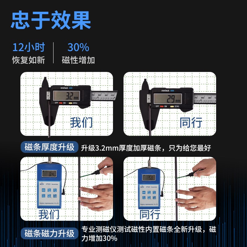 热销适用万爱冰箱BCD-180 190 191C密封条门胶条门封条磁铁条密封