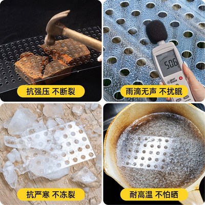 热销透明阳台防护网防盗窗台垫板防漏塑料网窗户护栏网猫咪封窗围