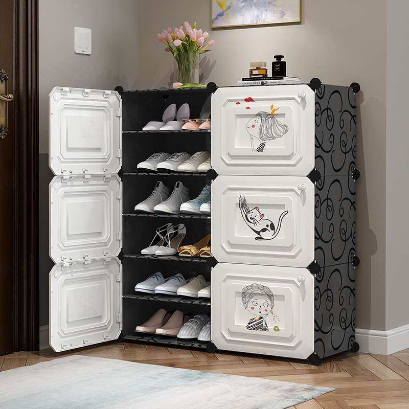 简易鞋柜门口放家用室内好看大容量收纳多层防尘经济型鞋架子,住宅家具,鞋架,淘宝优惠券,粉丝福利购,淘宝优惠卷