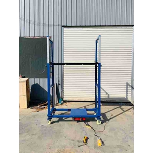 折叠装 卸起降升降台货物工地神器脚手架便携 修智能移动升降平台装