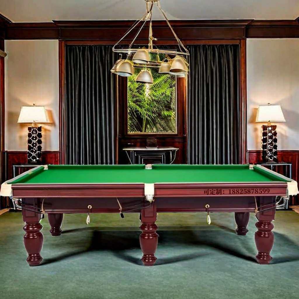 中式台球桌面积中八桌球台河源中八桌球台标准尺寸中八桌球台高度
