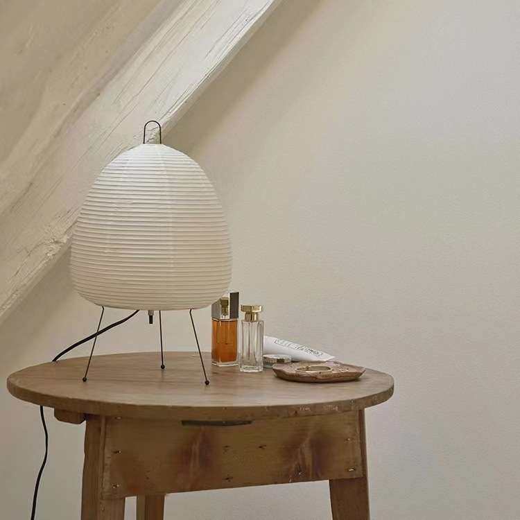 Akar野口勇日式宣纸台灯侘寂风客厅高级感设计师艺术装饰床头台灯,家装灯饰光源,餐厅吊灯,淘宝优惠券,粉丝福利购,淘宝优惠卷