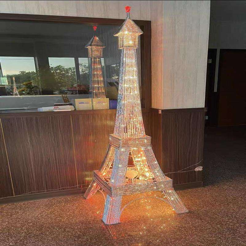 欧美埃尔菲铁塔高端创意设计感落地灯简约客厅卧室温馨艺术装饰灯