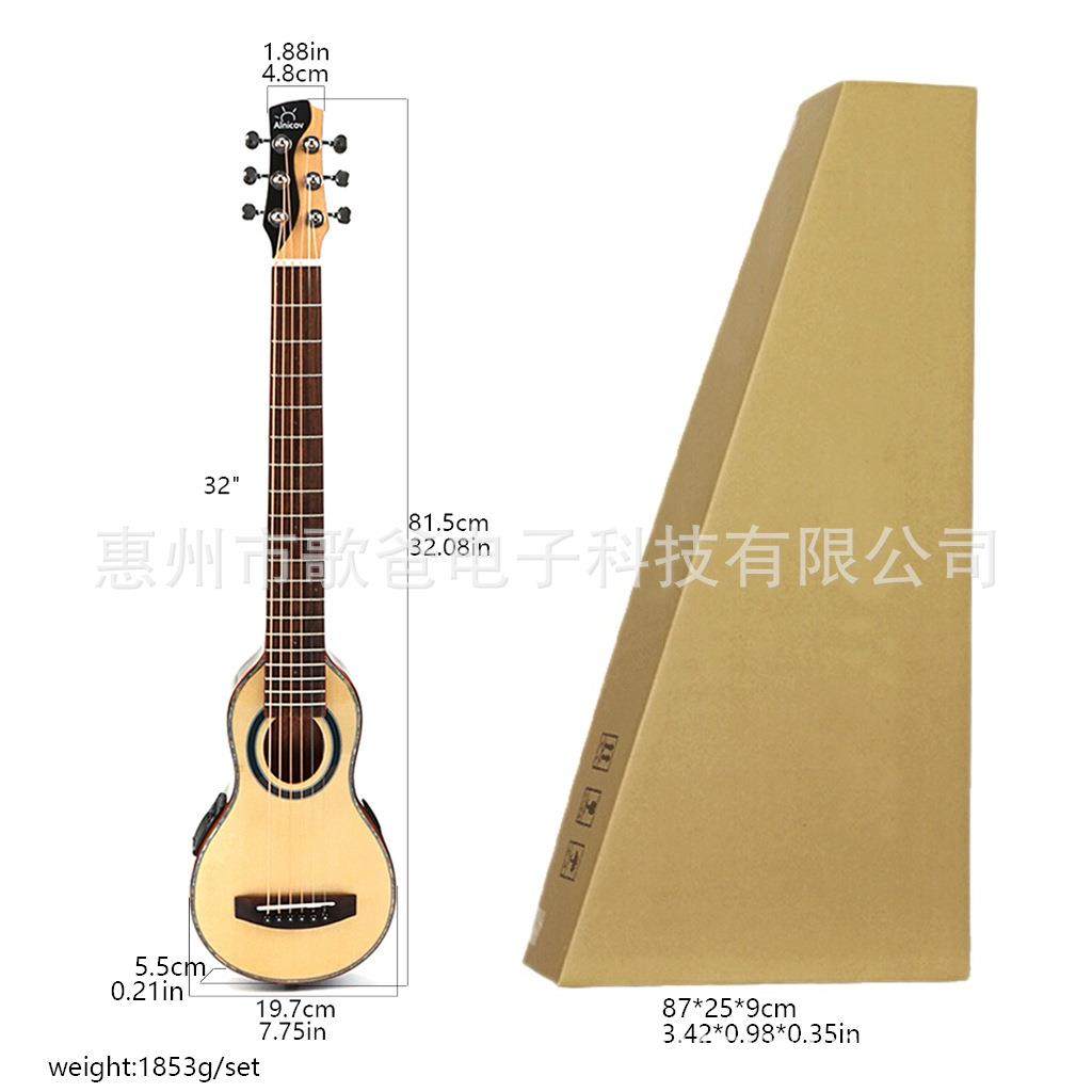 乐器配件 32寸6弦电箱原声吉他A标/O标