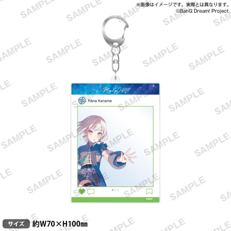 Bushiroad Creative【BanG Dream!】SNS 风亚克力钥匙扣无重力ver