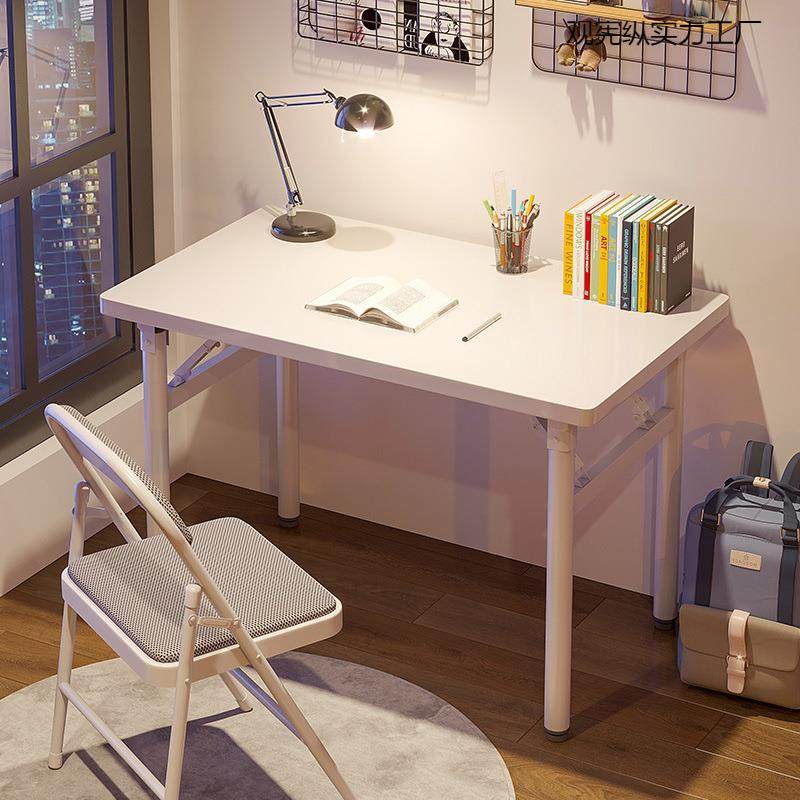 折叠桌家用简约餐桌出租房便携简易饭桌小户型长方形摆摊吃饭桌子