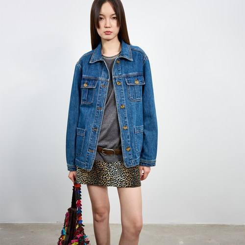 antennaeffect女款牛仔外套