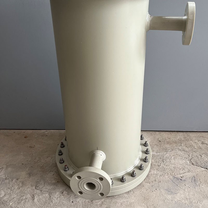 热销铁氟龙PVDF PTFE材质管酸洗槽微蚀槽活化槽壳式铁氟龙换热器