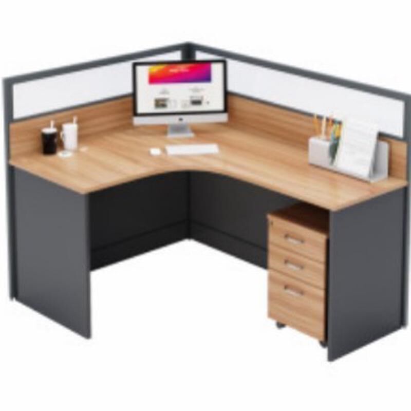 热销屏风办公桌卡位桌主管桌十字屏风桌