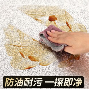 热销厨房玻璃挡油板炒菜防油溅挡板集成灶防油隔板灶台隔热遮挡板