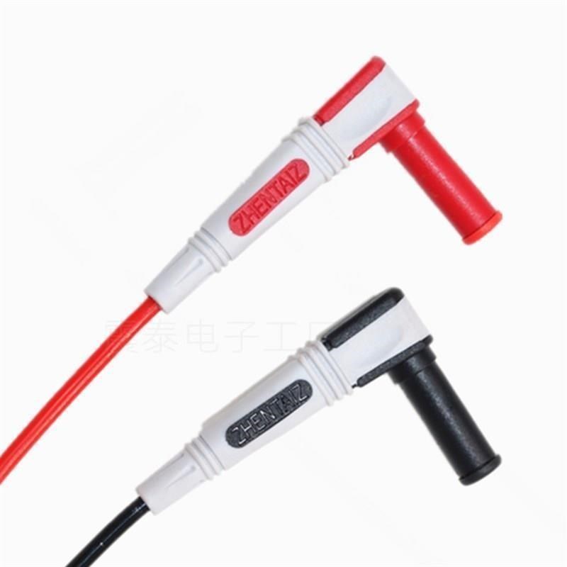 热销不锈线万用表笔h特细特尖钢针表笔钢D防冻万L用表笔针硅Y胶线