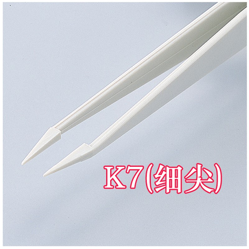 热销ASONE亚速旺 耐腐蚀塑料镊子白色 高品质耐酸镊子 非磁性 12c