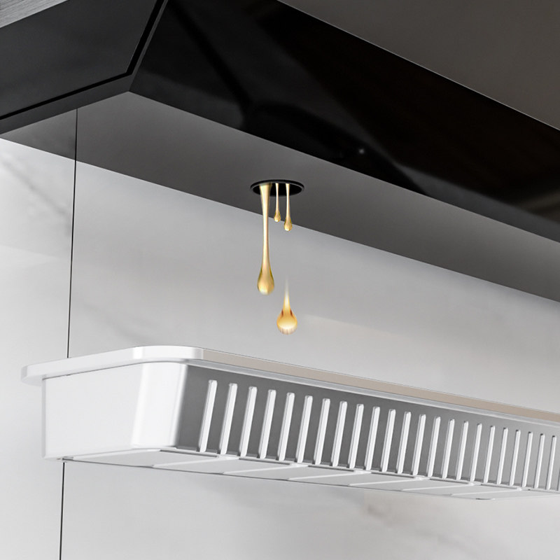 热销一次性铝箔油烟机接油盒吸油棉垫棉条厨房防油面贴纸抽油槽过