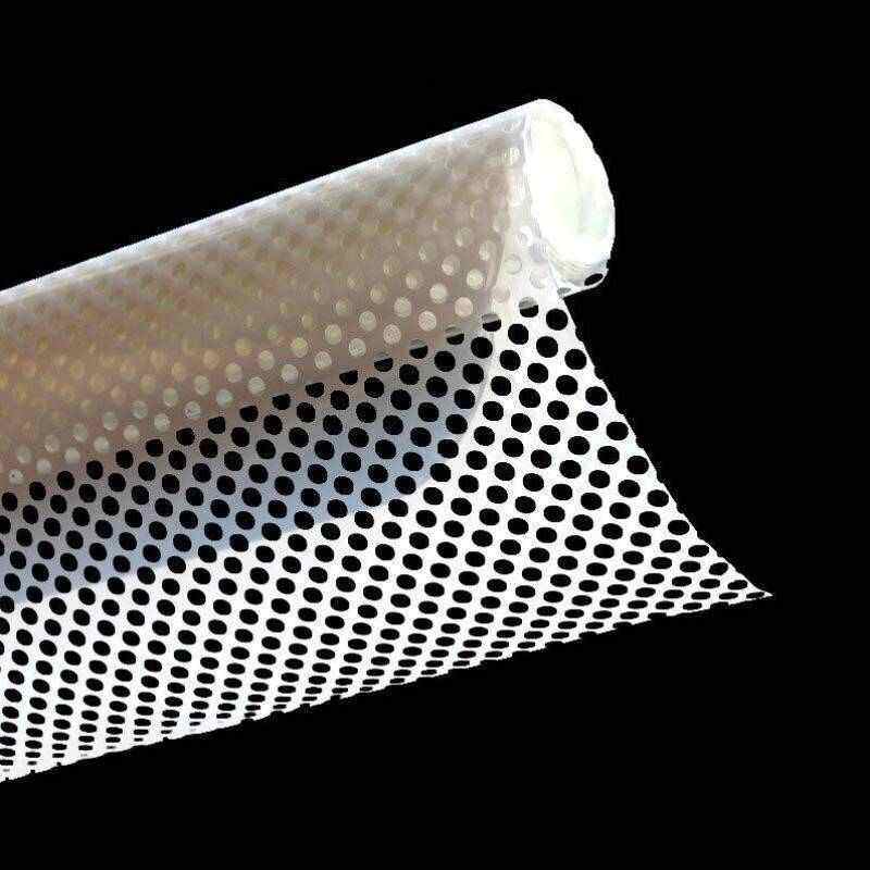 热销阳关道半透明玻璃贴膜办公室玻璃贴纸黑色网状遮阳透光膜网状